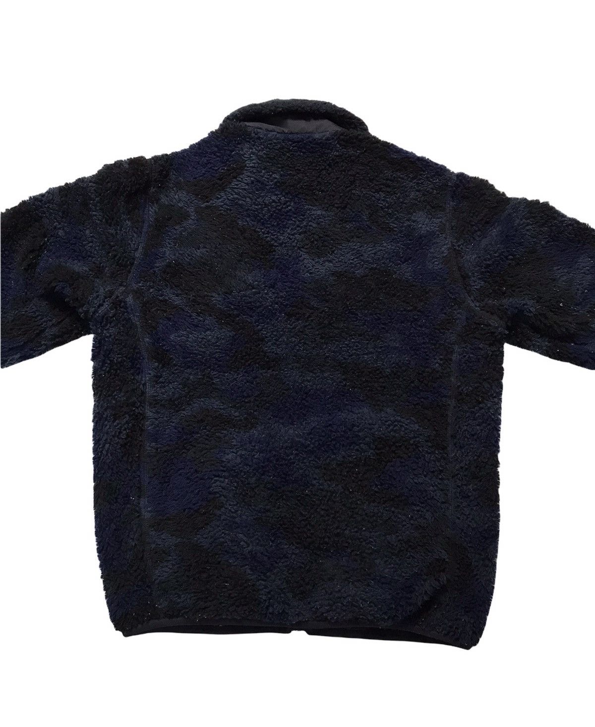 Japanese Brand × Uniqlo × Vintage Uniqlo Deep Pile Camo Sherpa/Fleece Jacket Size US M / EU 48-50 / 2 - 4 Thumbnail