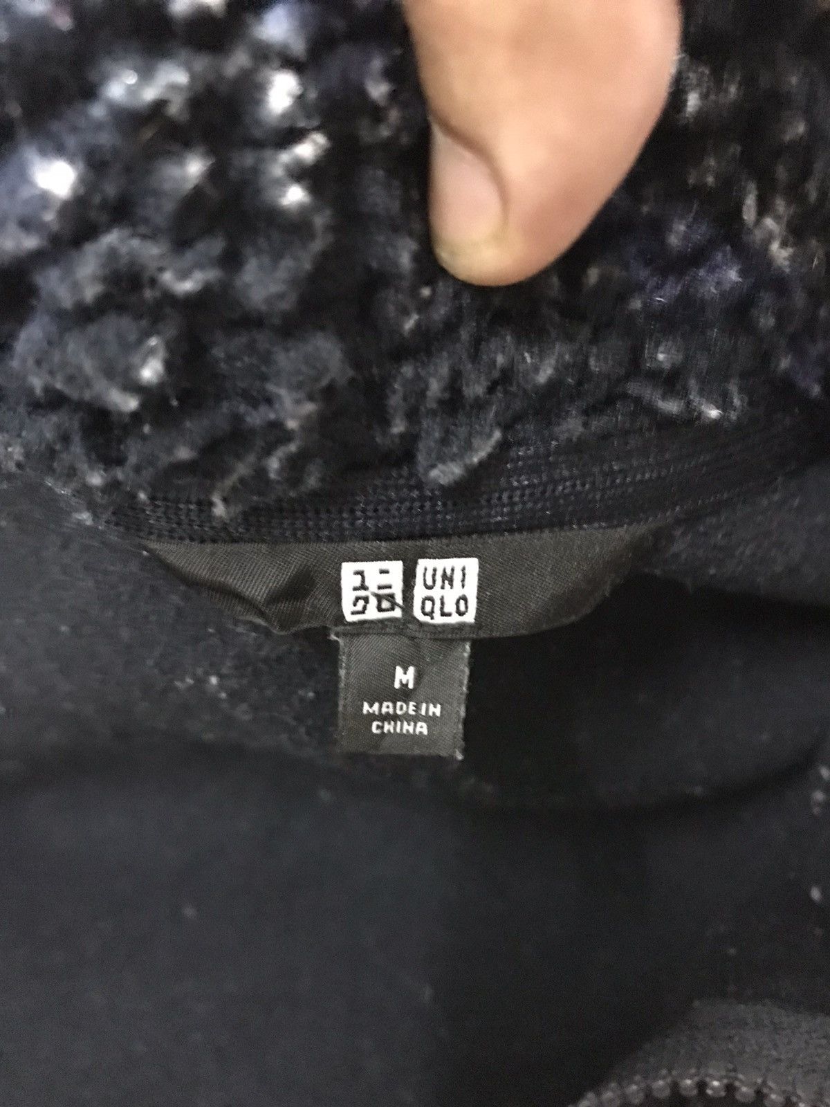 Japanese Brand × Uniqlo × Vintage Uniqlo Deep Pile Camo Sherpa/Fleece Jacket Size US M / EU 48-50 / 2 - 5 Thumbnail