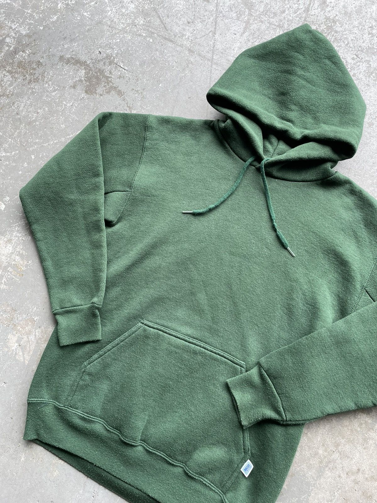 Vintage Vintage Discus Athletic Dark Green Hoodie - 1980s Size US M / EU 48-50 / 2 - 3 Thumbnail