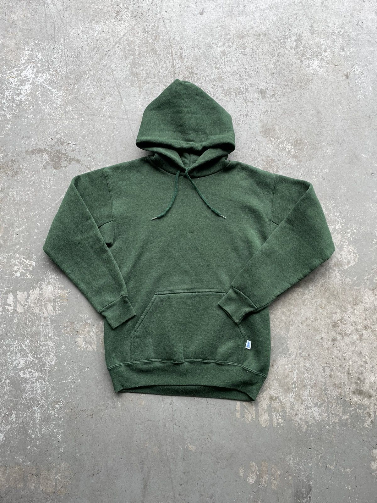 Vintage Vintage Discus Athletic Dark Green Hoodie - 1980s Size US M / EU 48-50 / 2 - 1 Thumbnail