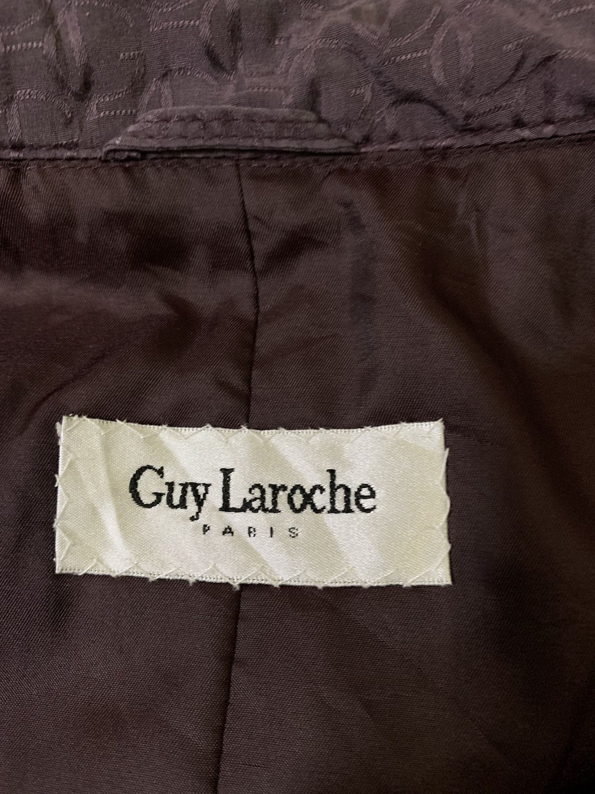 Guy Laroche Guy Laroche Monogram Jacket Size M / US 6-8 / IT 42-44 - 12 Thumbnail