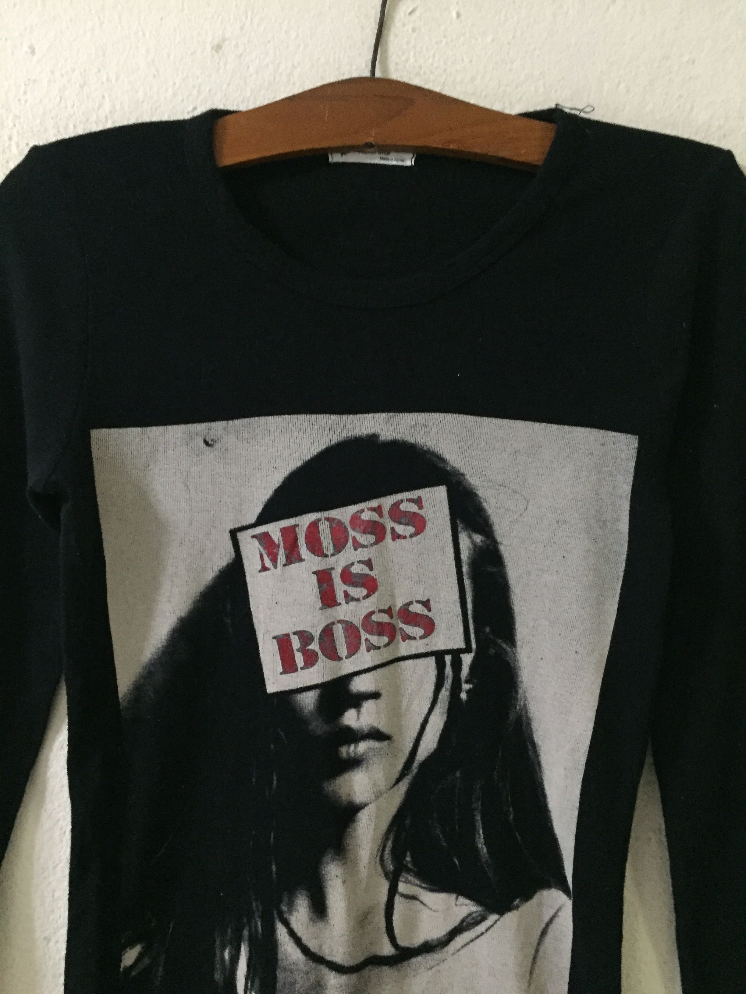 Japanese Brand Superstar Moss Is Boss Tee Size XXS / US 00 / IT 34 - 4 Thumbnail