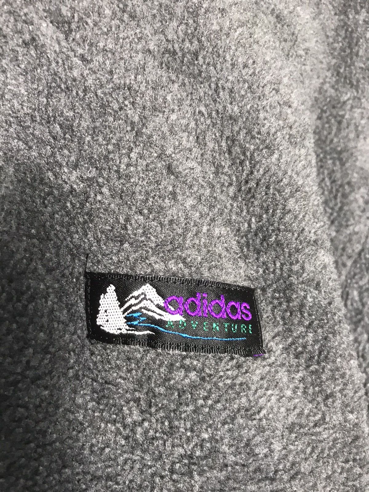 Adidas × Polartec × Vintage Vintage Adidas Multicolour Fleece Jacket Size US L / EU 52-54 / 3 - 3 Thumbnail