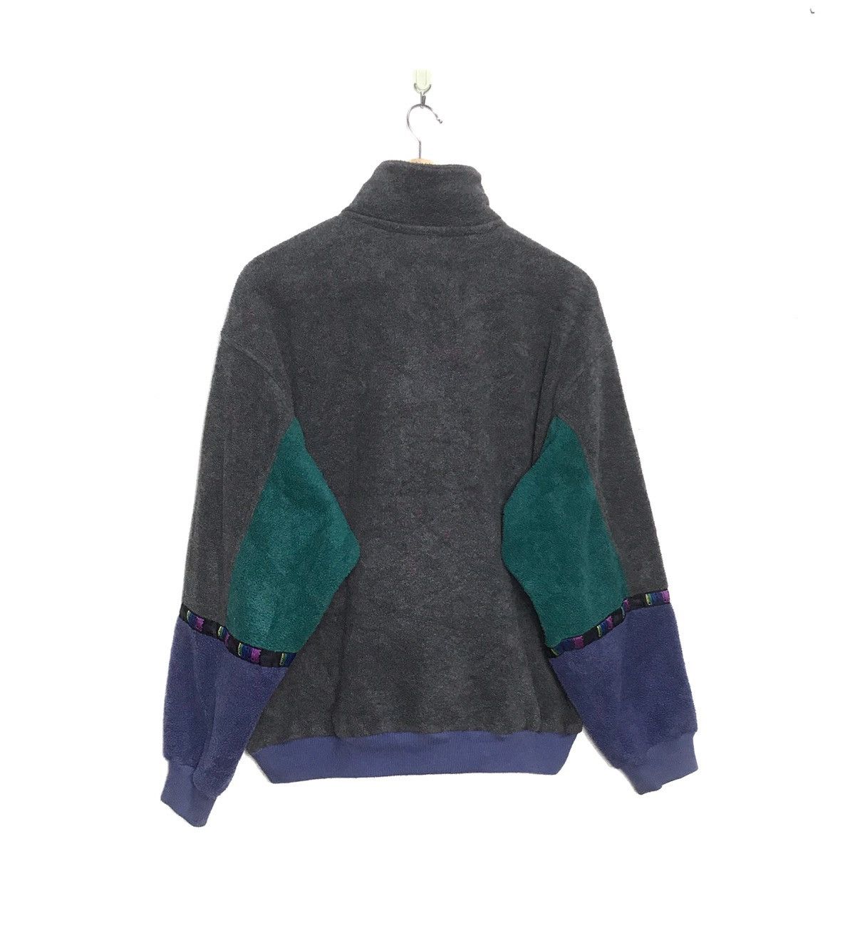 Adidas × Polartec × Vintage Vintage Adidas Multicolour Fleece Jacket Size US L / EU 52-54 / 3 - 4 Thumbnail