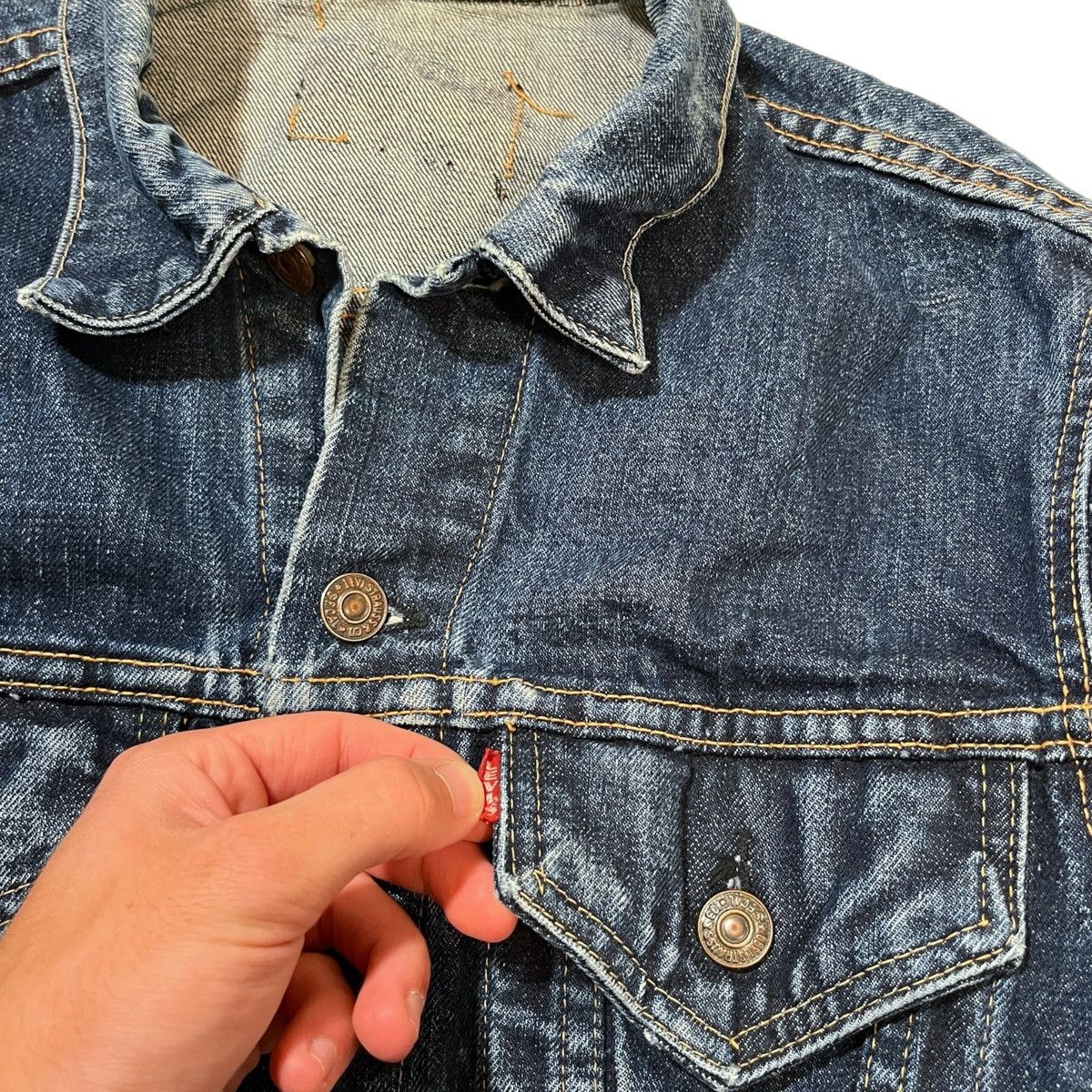 Levi's × Vintage 70s Levi’s Big E Denim Jacket Size US S / EU 44-46 / 1 - 2 Thumbnail