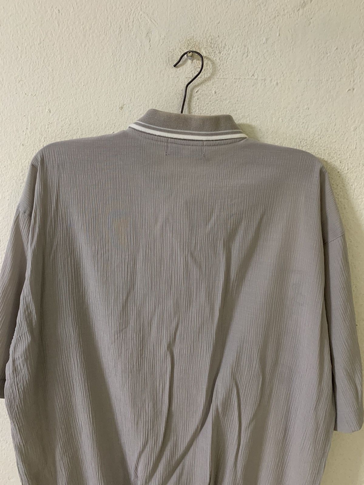 Japanese Brand Claudio Valentino Polo Sweater Size US L / EU 52-54 / 3 - 9 Thumbnail