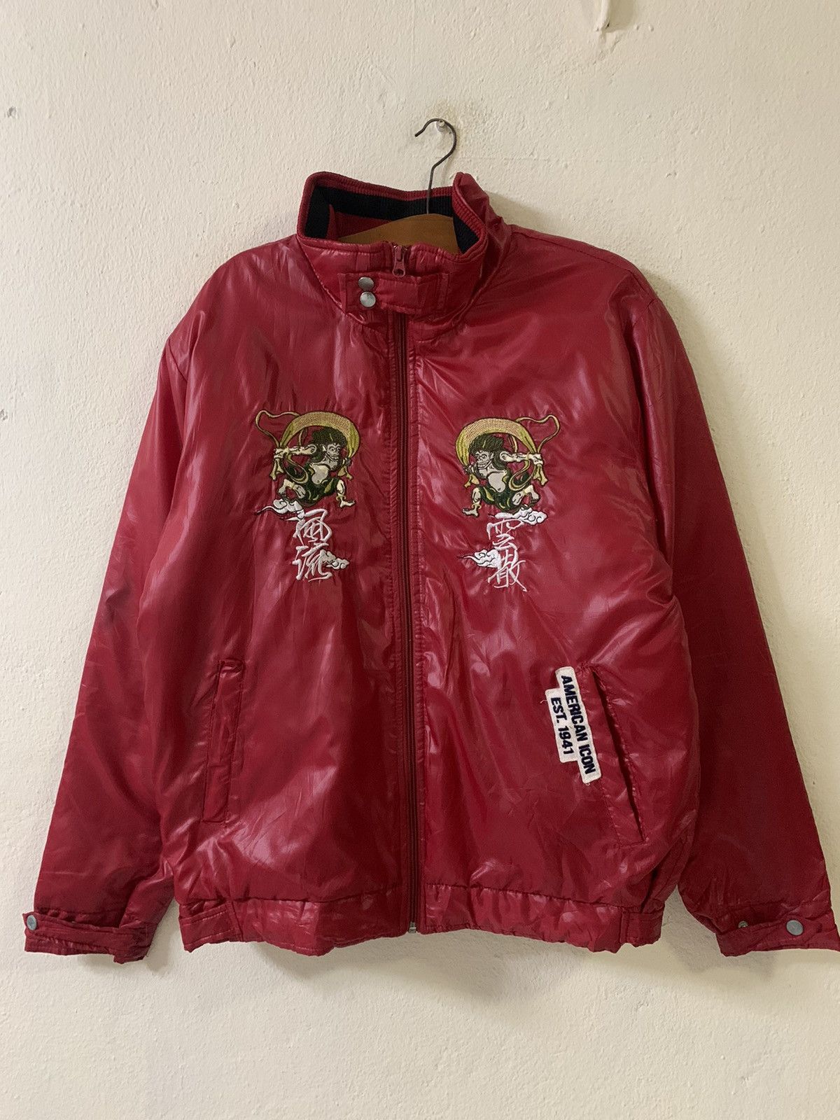 Japanese Brand Freesual Japanese Spirit Padded Sukajan Jacket Size US L / EU 52-54 / 3 - 5 Thumbnail