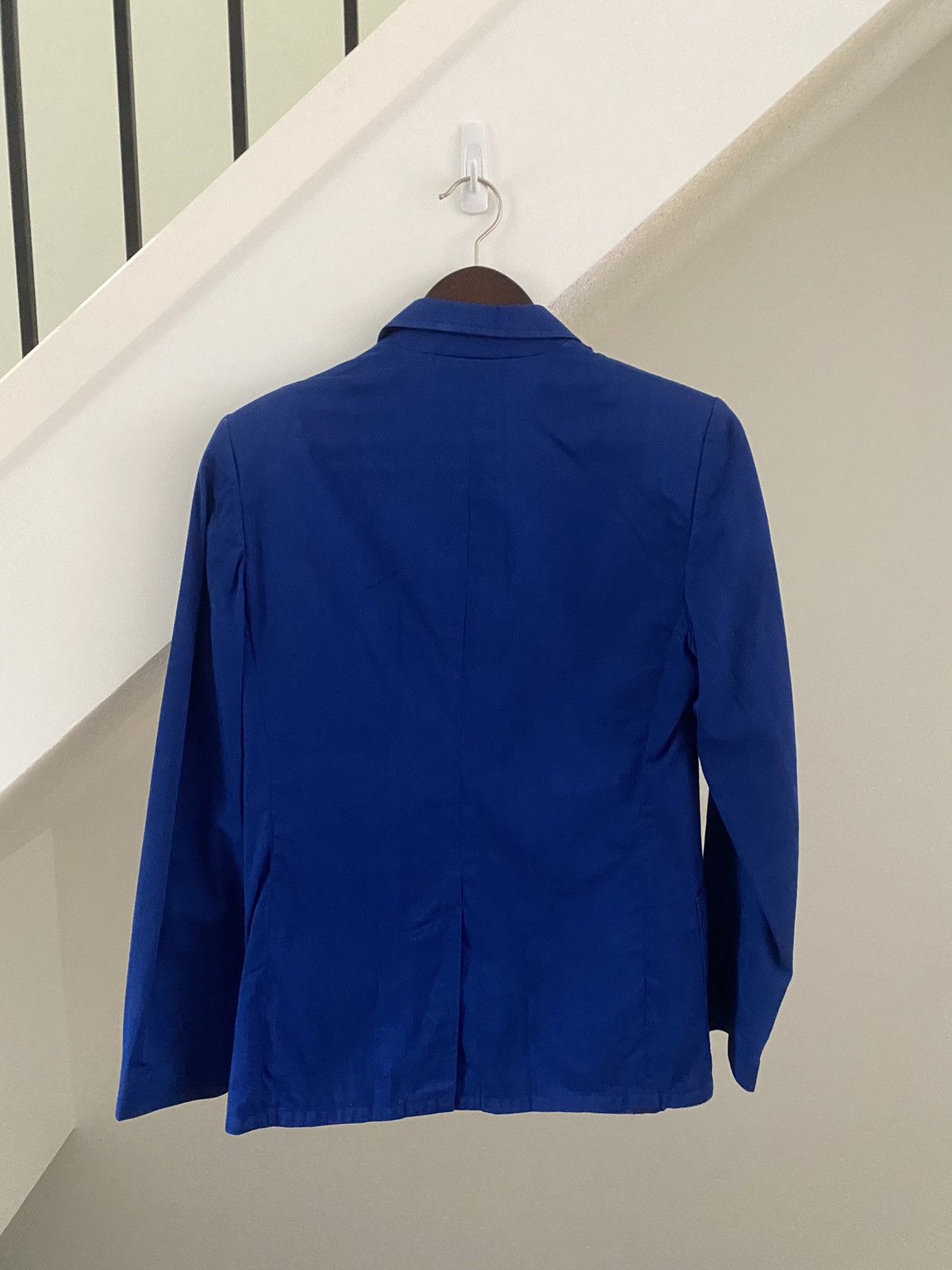 Maison Margiela 2012 blue cotton blazer Size 36R - 2 Thumbnail