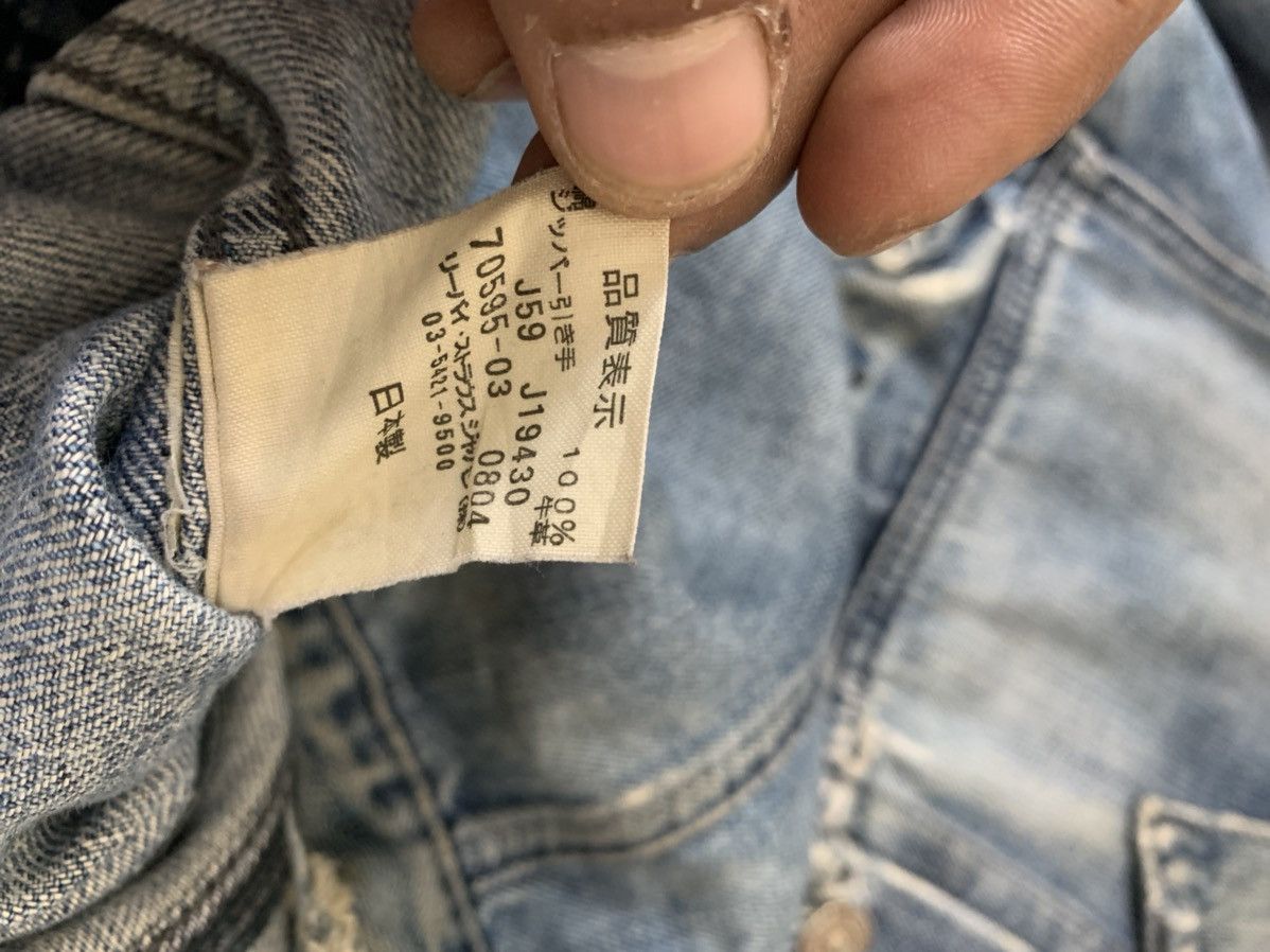 Levi's Vintage Levis Distressed Denim Jacket Size US L / EU 52-54 / 3 - 11 Thumbnail