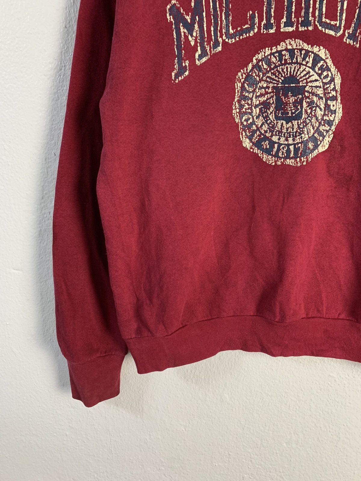 Vintage Atomic Banana Co Michigan Sweatshirt Size US M / EU 48-50 / 2 - 3 Thumbnail
