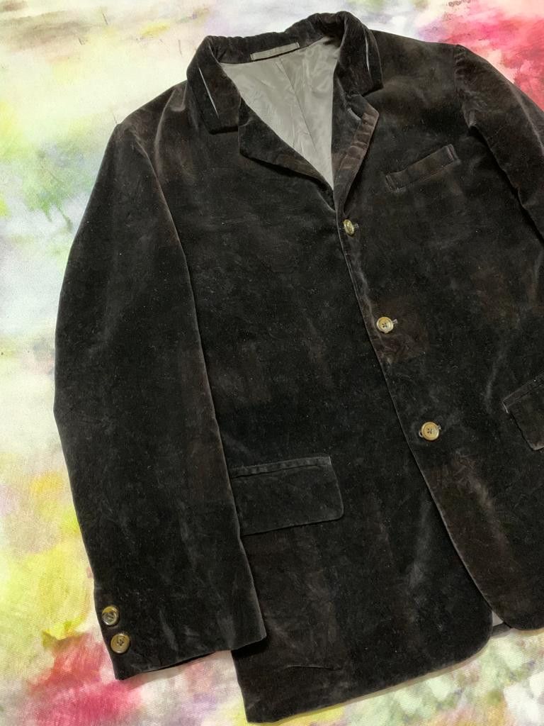 Yohji Yamamoto Archive Velour Velvet Two Colour Coat Avantgarde Size US L / EU 52-54 / 3 - 7 Thumbnail