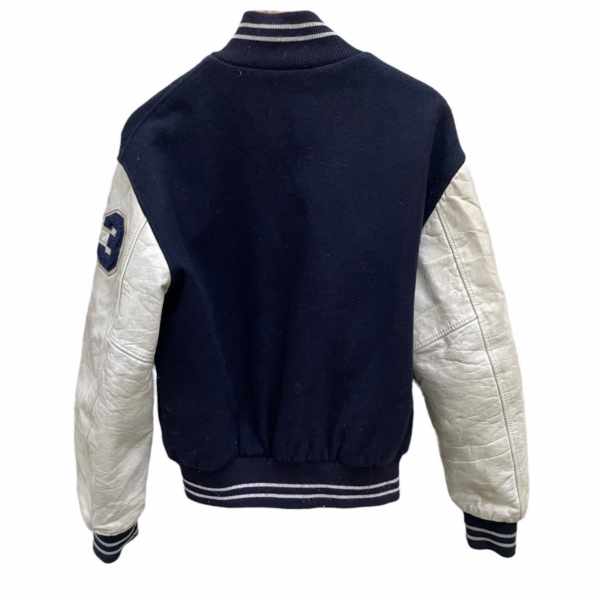 New York Yankees 💥80s NEW YORK YANKEES MLB BASKETBALL VARSITY JACKET Size US L / EU 52-54 / 3 - 4 Thumbnail