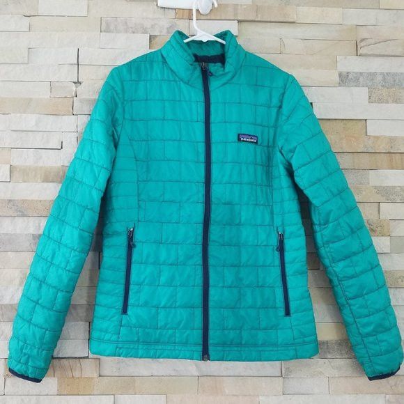 Patagonia Womens Medium Nano Puff Puffer Jacket Light Coat