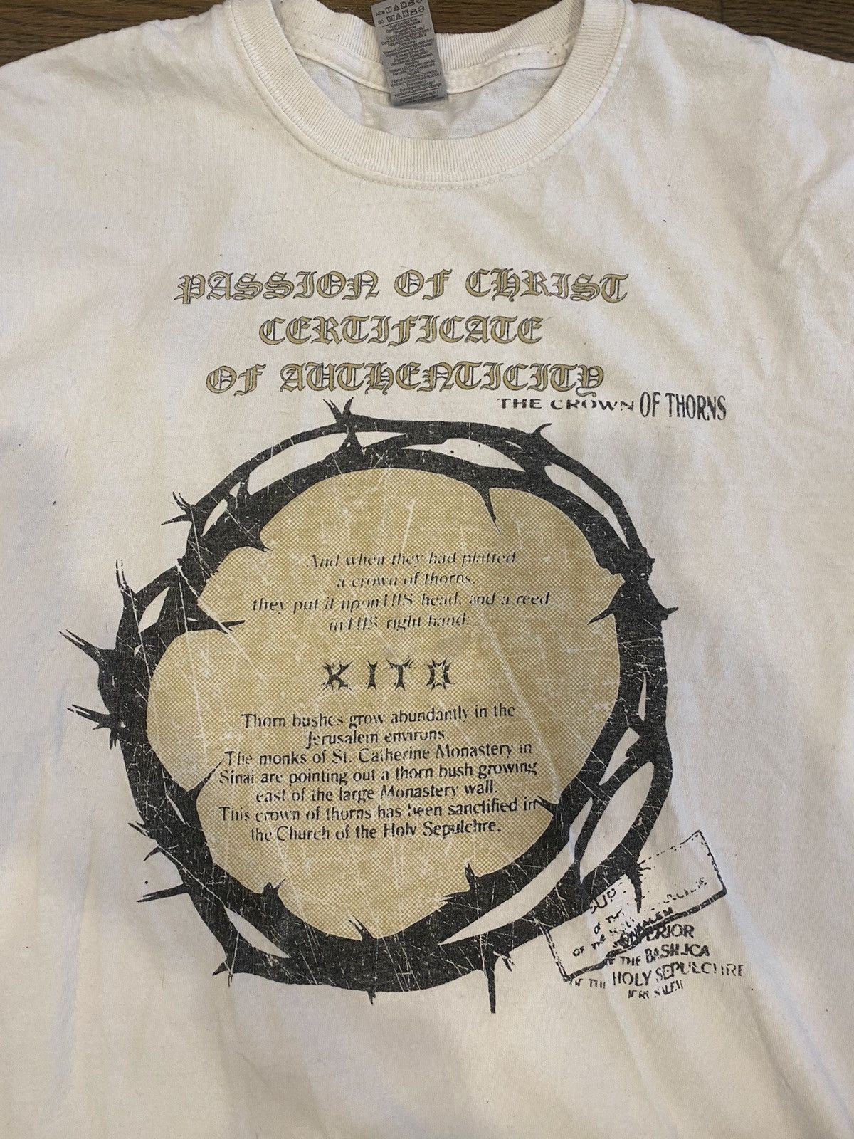 Kitowares Passion of Christ shirt Size US M / EU 48-50 / 2 - 4 Thumbnail