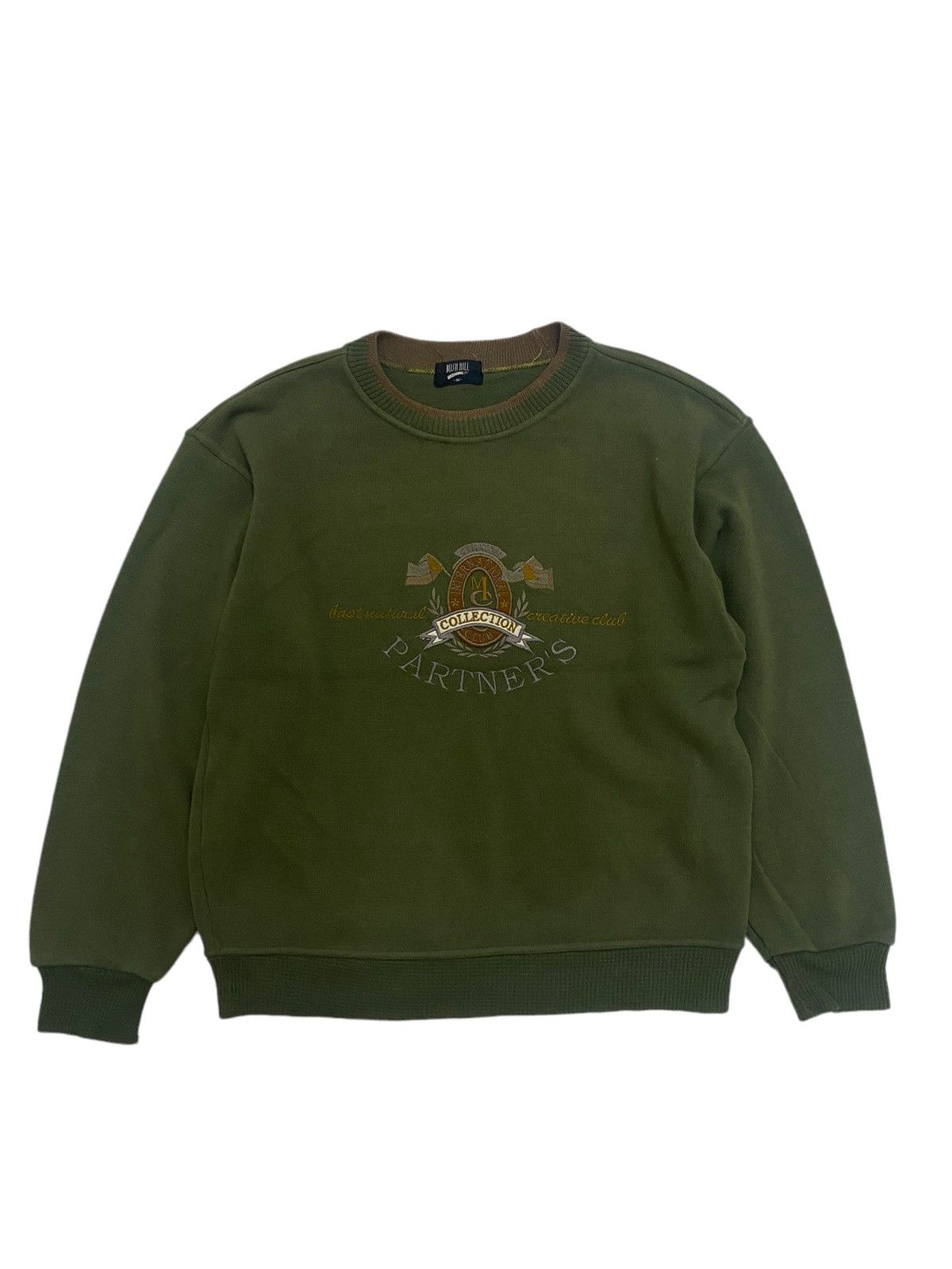 Japanese Brand × Vintage Vintage Japanese Center Logo Sweatshirt Size US M / EU 48-50 / 2 - 1 Thumbnail