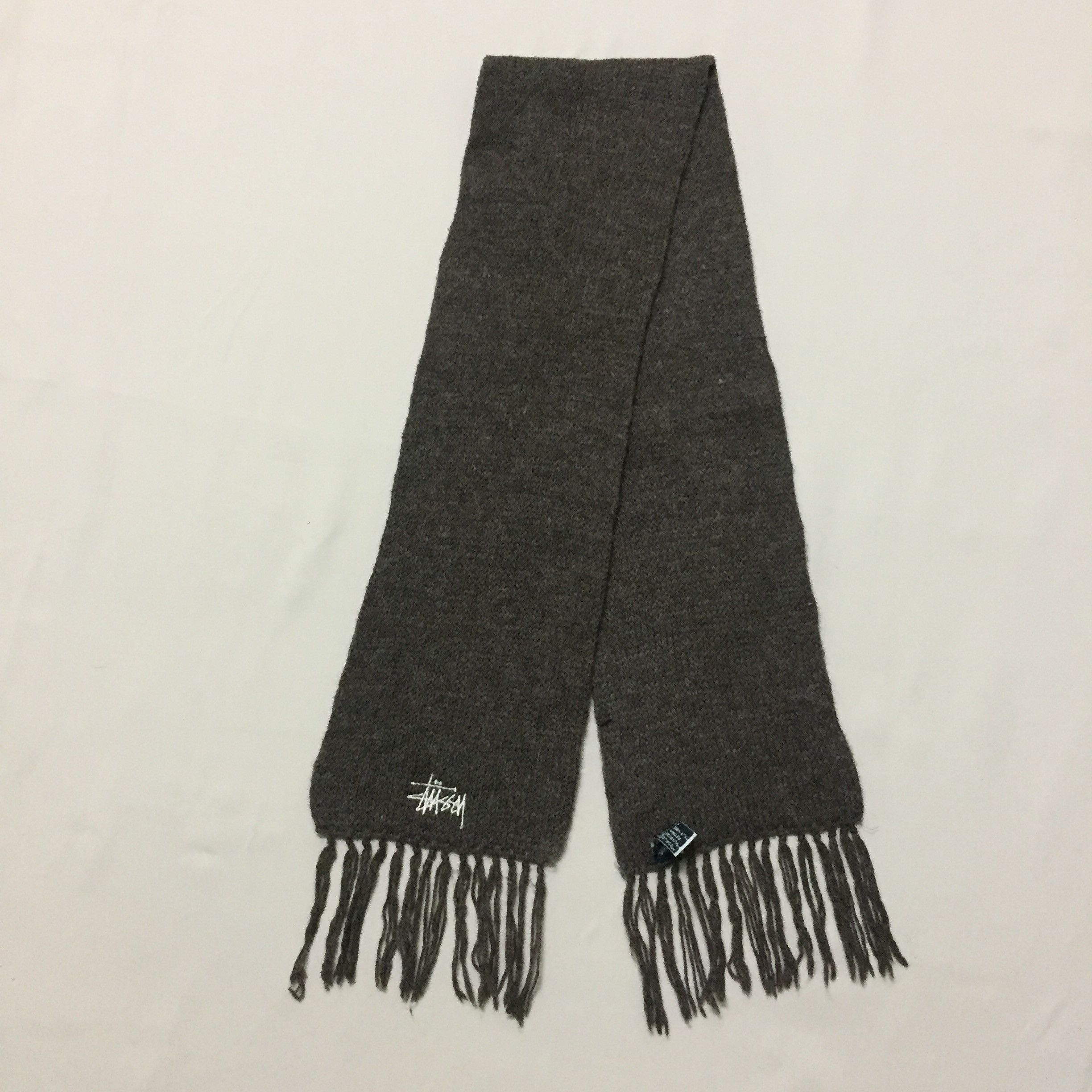 Stussy × Vintage Vintage Stussy Muffler Scarf Size ONE SIZE - 2 Thumbnail