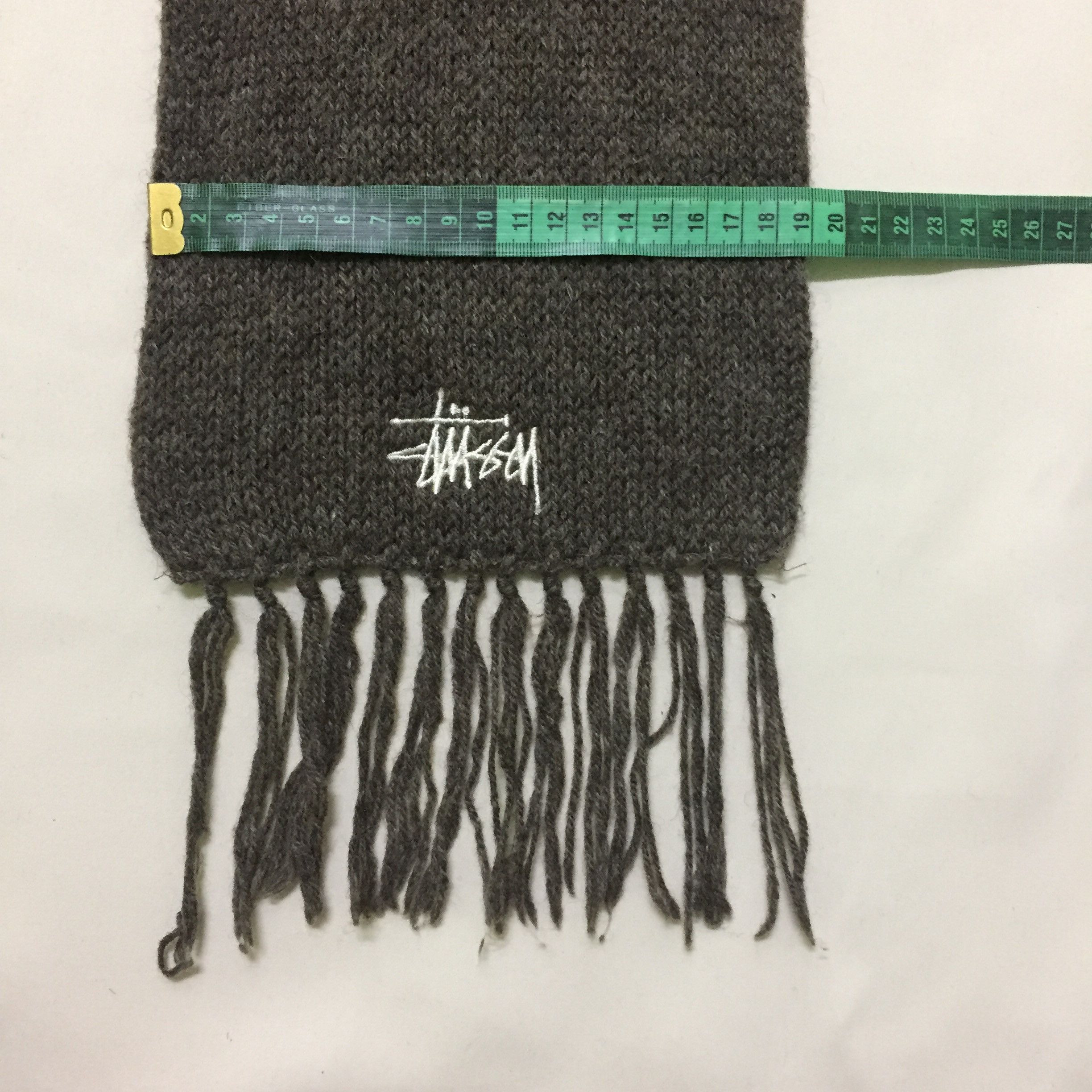 Stussy × Vintage Vintage Stussy Muffler Scarf Size ONE SIZE - 4 Thumbnail