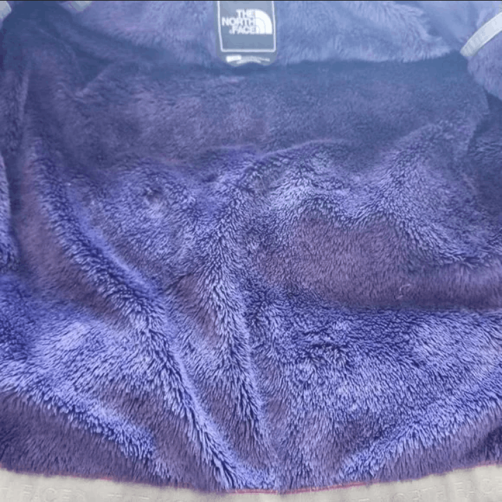 North Face Womens Large Purple Winter Puffer Jacket Ski Coat