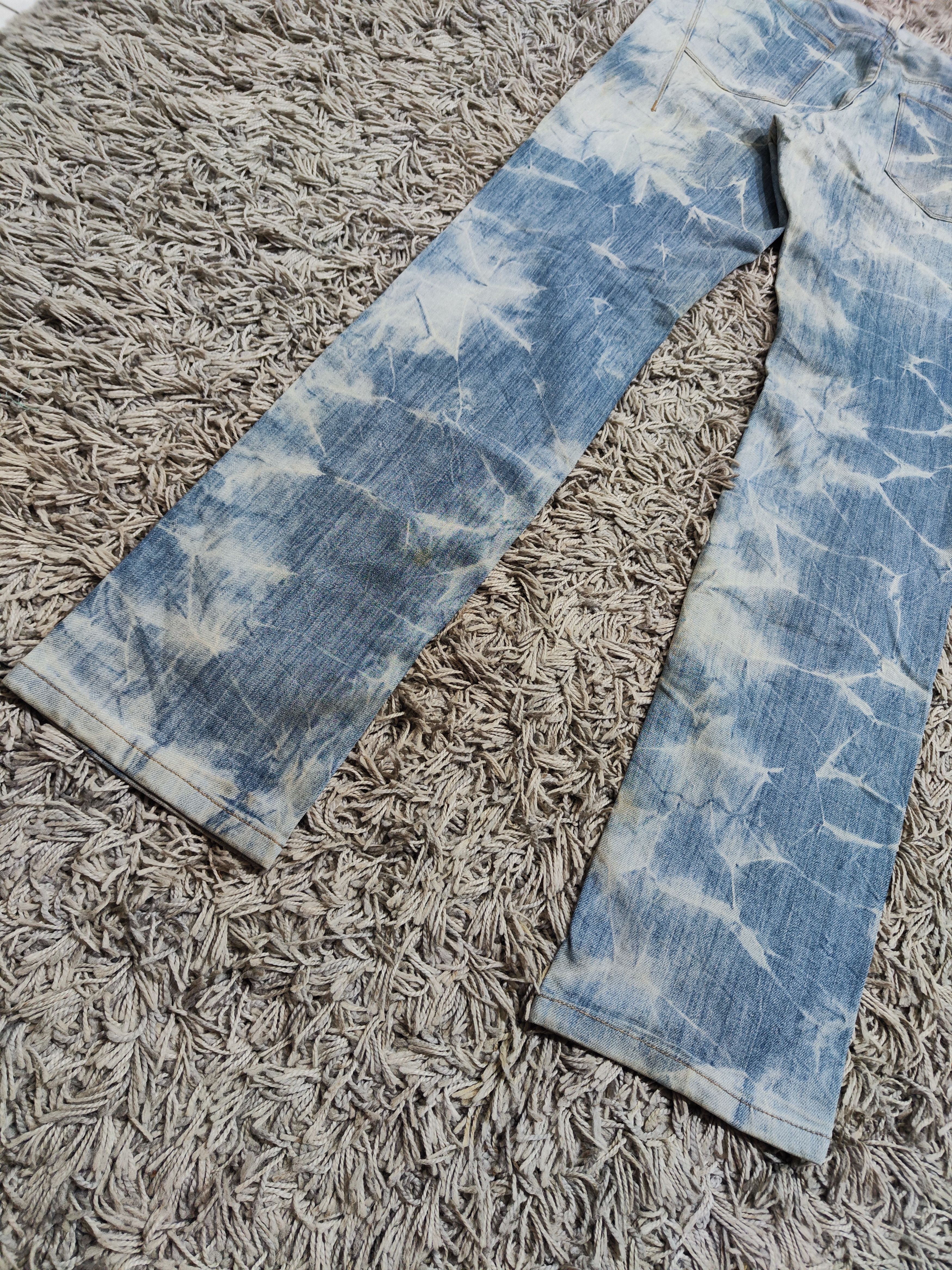 Issey Miyake × Japanese Brand Acid Wash Jeans by Semantic Design Size US 31 - 4 Thumbnail
