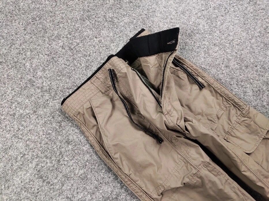 Japanese Brand Vintage Cargo Pants Travis Scott Japan Pocket Zip Brown Size US 36 / EU 52 - 13 Thumbnail