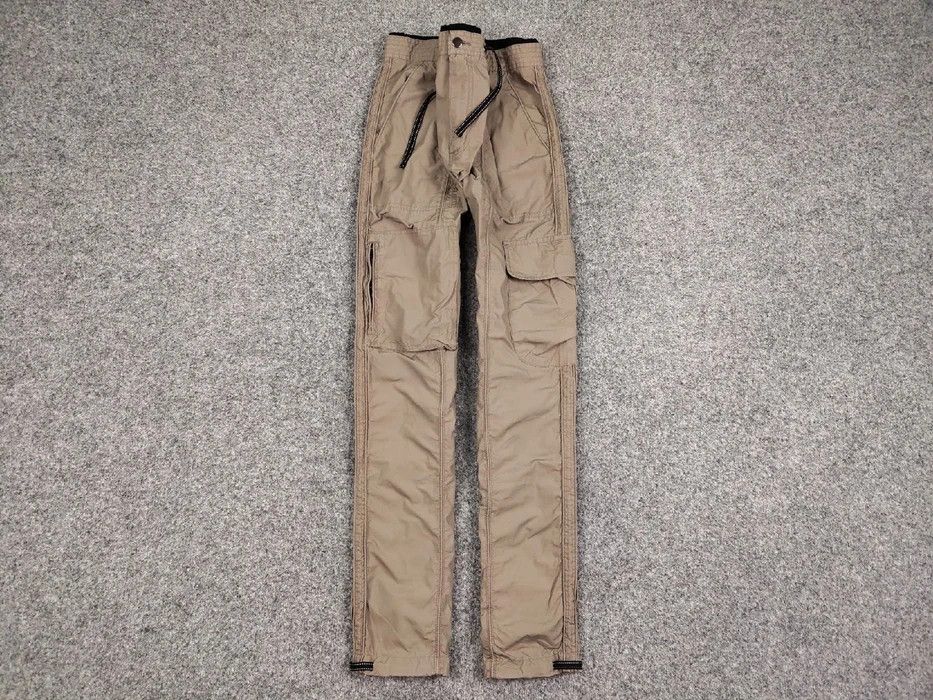 Japanese Brand Vintage Cargo Pants Travis Scott Japan Pocket Zip Brown Size US 36 / EU 52 - 1 Thumbnail