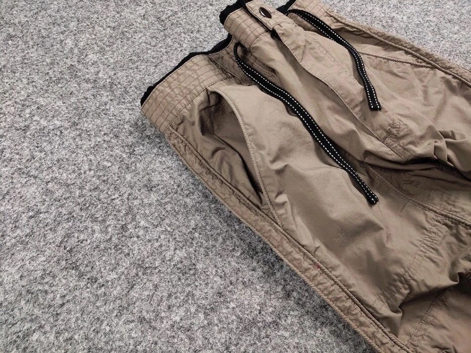 Japanese Brand Vintage Cargo Pants Travis Scott Japan Pocket Zip Brown Size US 36 / EU 52 - 12 Thumbnail