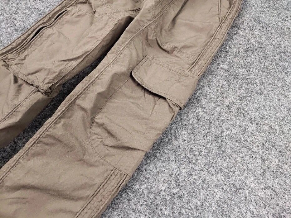 Japanese Brand Vintage Cargo Pants Travis Scott Japan Pocket Zip Brown Size US 36 / EU 52 - 9 Thumbnail