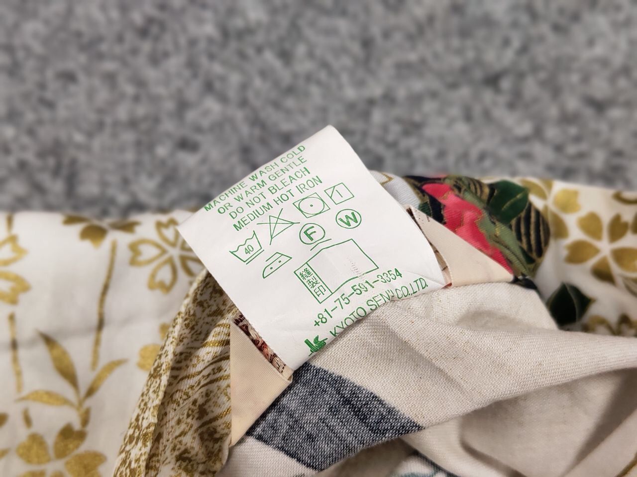 Japanese Brand 🔴 Vintage 80's Japan Kyoto Sen'i Kimono Cotton All Print Size US S / EU 44-46 / 1 - 21 Thumbnail