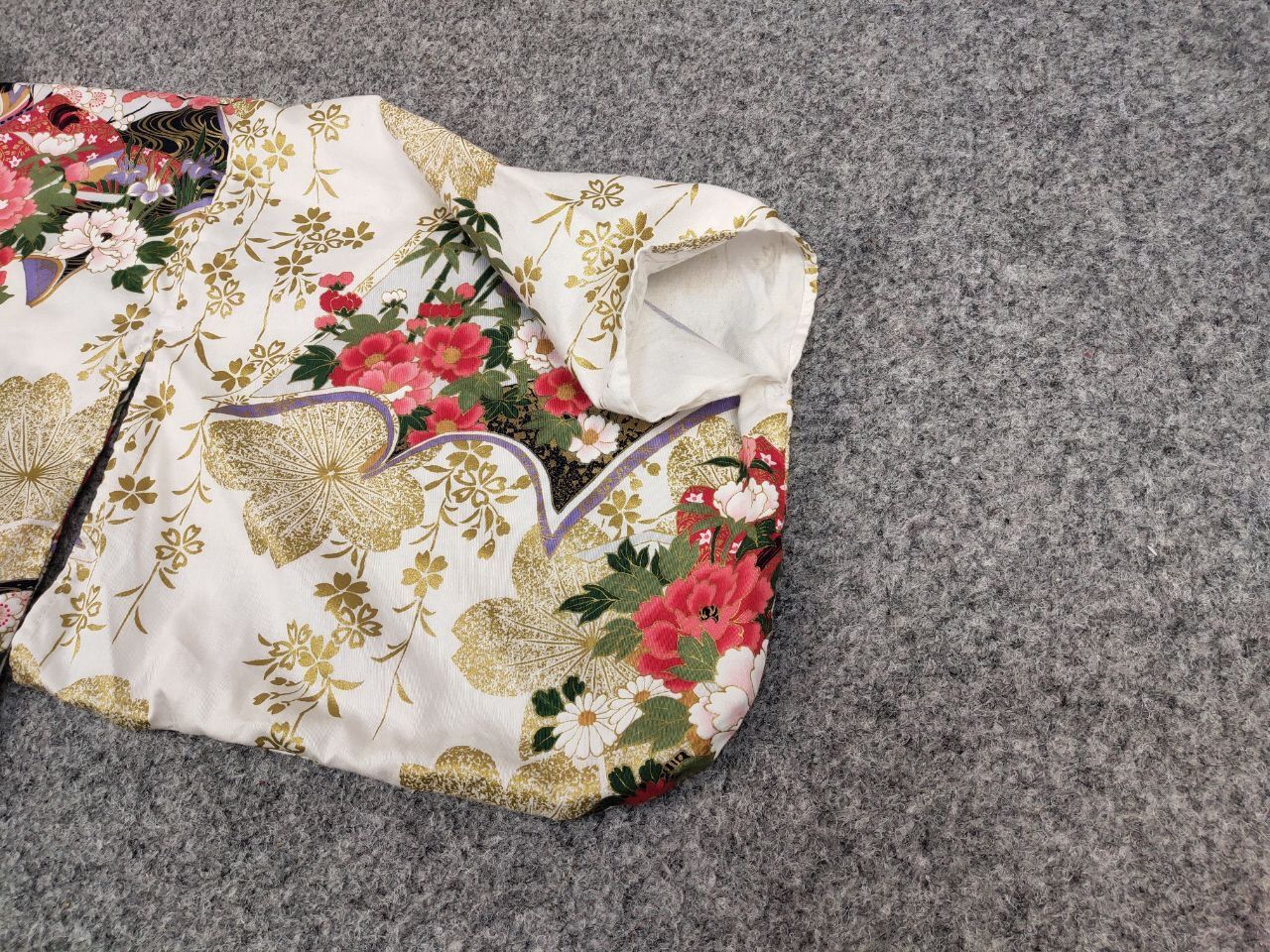 Japanese Brand 🔴 Vintage 80's Japan Kyoto Sen'i Kimono Cotton All Print Size US S / EU 44-46 / 1 - 14 Thumbnail