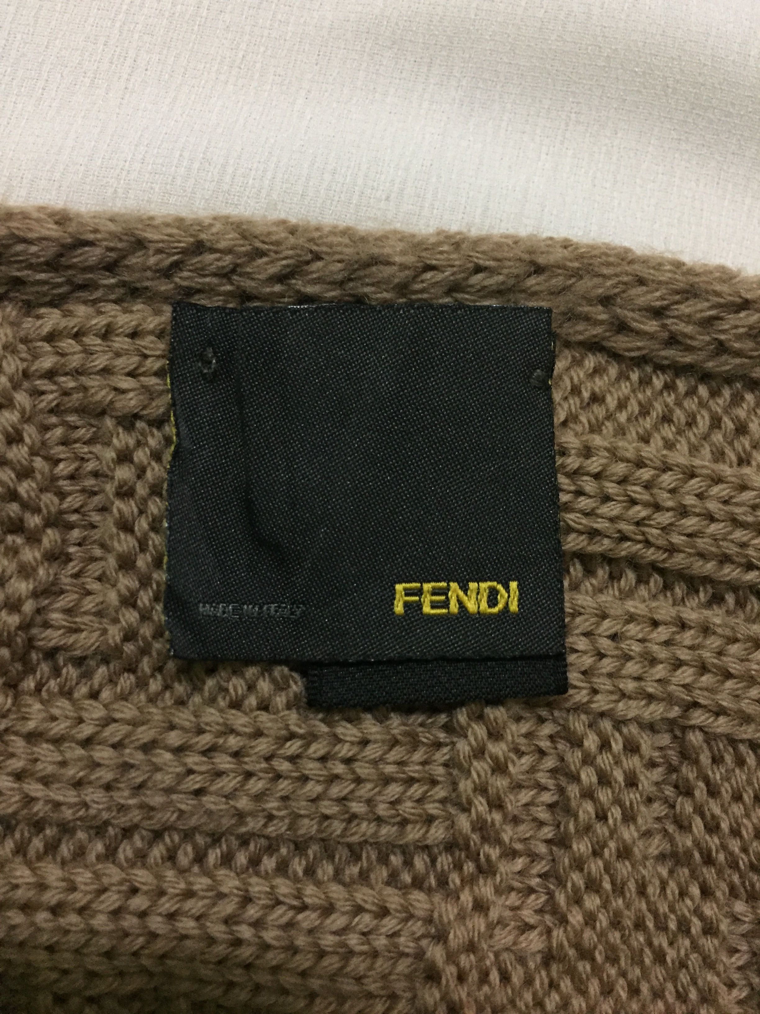 Fendi × Vintage Vintage Fendi Muffler Scarf Size ONE SIZE - 7 Thumbnail