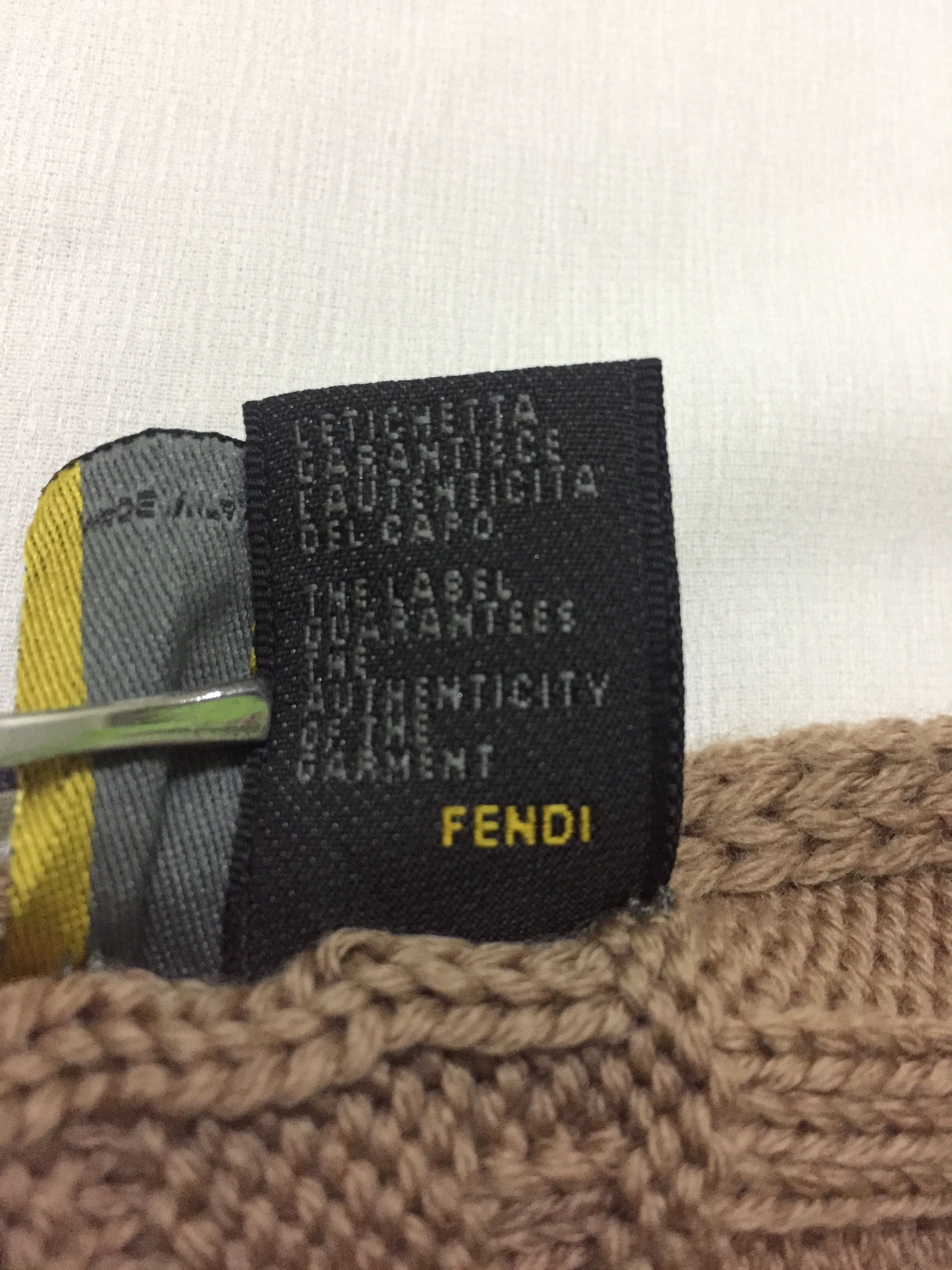 Fendi × Vintage Vintage Fendi Muffler Scarf Size ONE SIZE - 9 Thumbnail