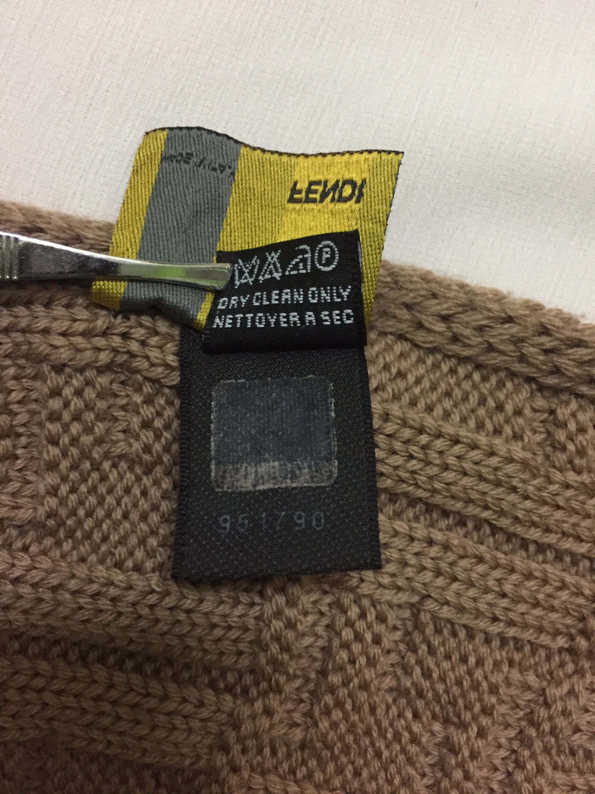 Fendi × Vintage Vintage Fendi Muffler Scarf Size ONE SIZE - 8 Thumbnail
