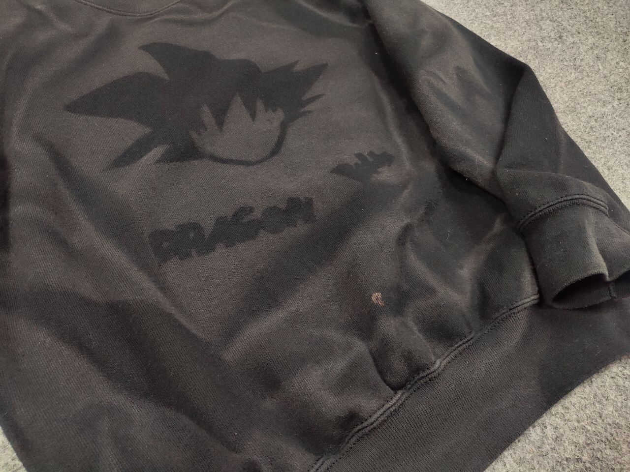 Japanese Brand Vintage 90's Dragon Ball Anime Blank Sun Faded Sweatshirt Size US S / EU 44-46 / 1 - 18 Thumbnail