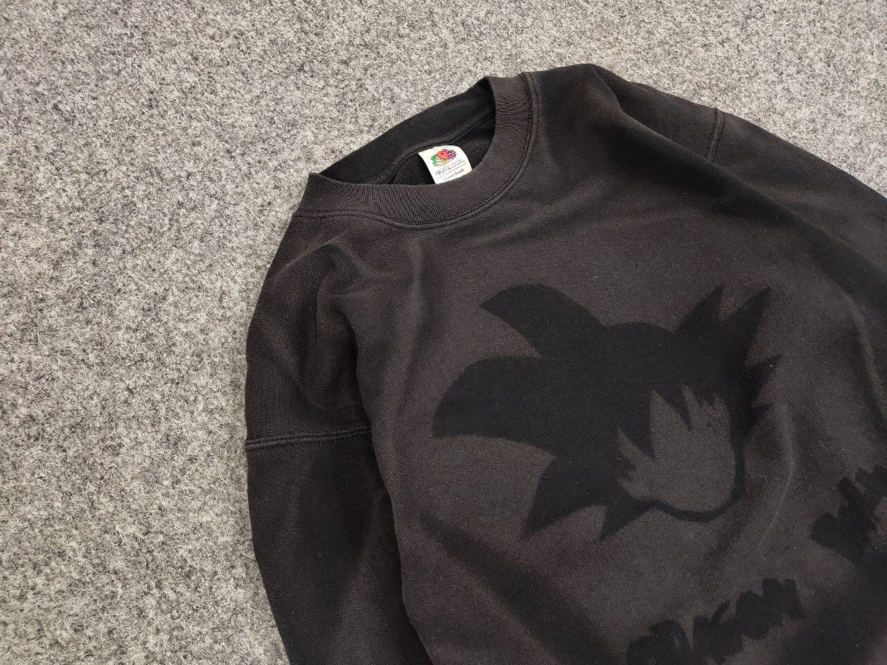 Japanese Brand Vintage 90's Dragon Ball Anime Blank Sun Faded Sweatshirt Size US S / EU 44-46 / 1 - 7 Thumbnail
