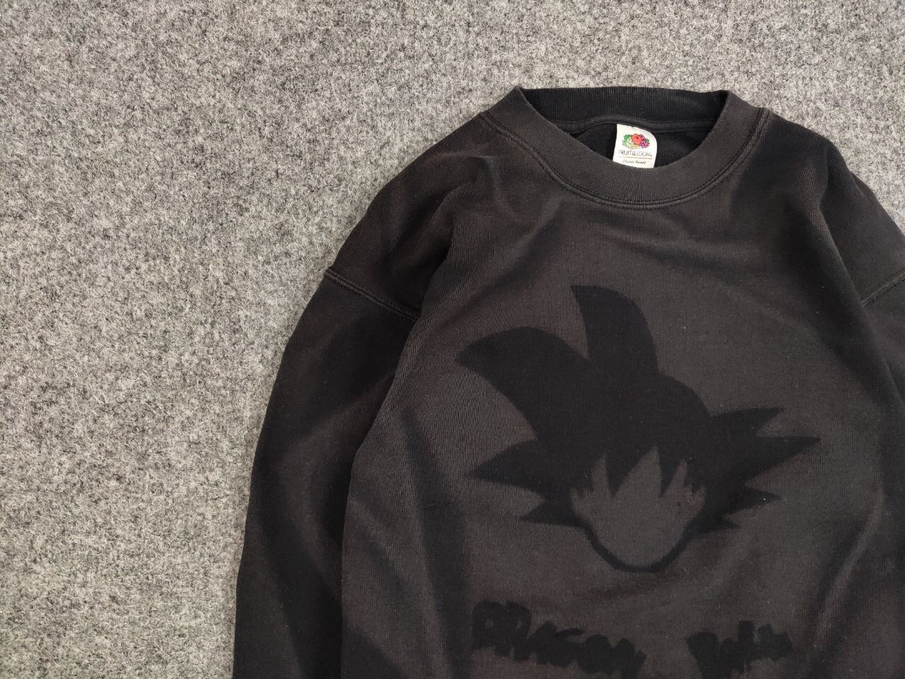 Japanese Brand Vintage 90's Dragon Ball Anime Blank Sun Faded Sweatshirt Size US S / EU 44-46 / 1 - 11 Thumbnail