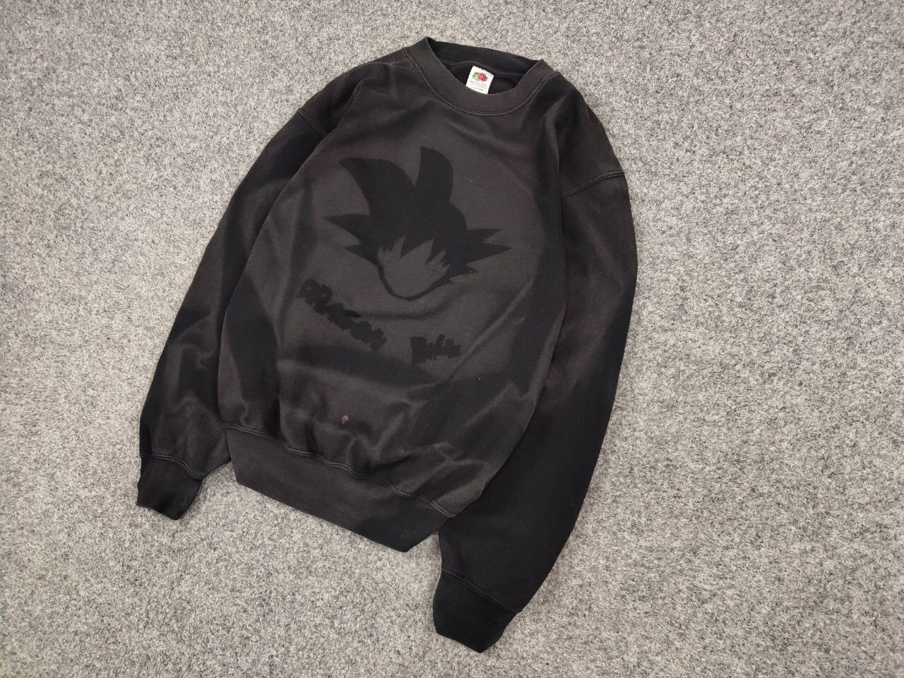 Japanese Brand Vintage 90's Dragon Ball Anime Blank Sun Faded Sweatshirt Size US S / EU 44-46 / 1 - 3 Thumbnail