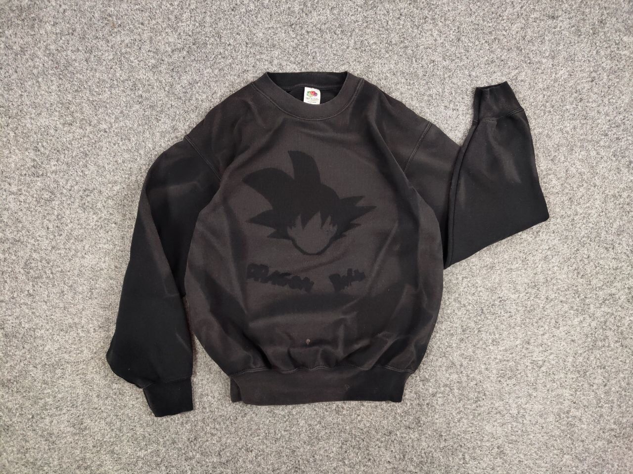 Japanese Brand Vintage 90's Dragon Ball Anime Blank Sun Faded Sweatshirt Size US S / EU 44-46 / 1 - 14 Thumbnail