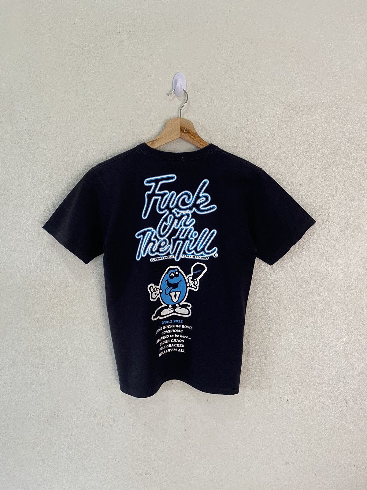 Band Tees RARE🔥FUCK IN THE HILL BY PIZZA OF DEATH RECORDS TEE Size US XS / EU 42 / 0 - 1 Thumbnail