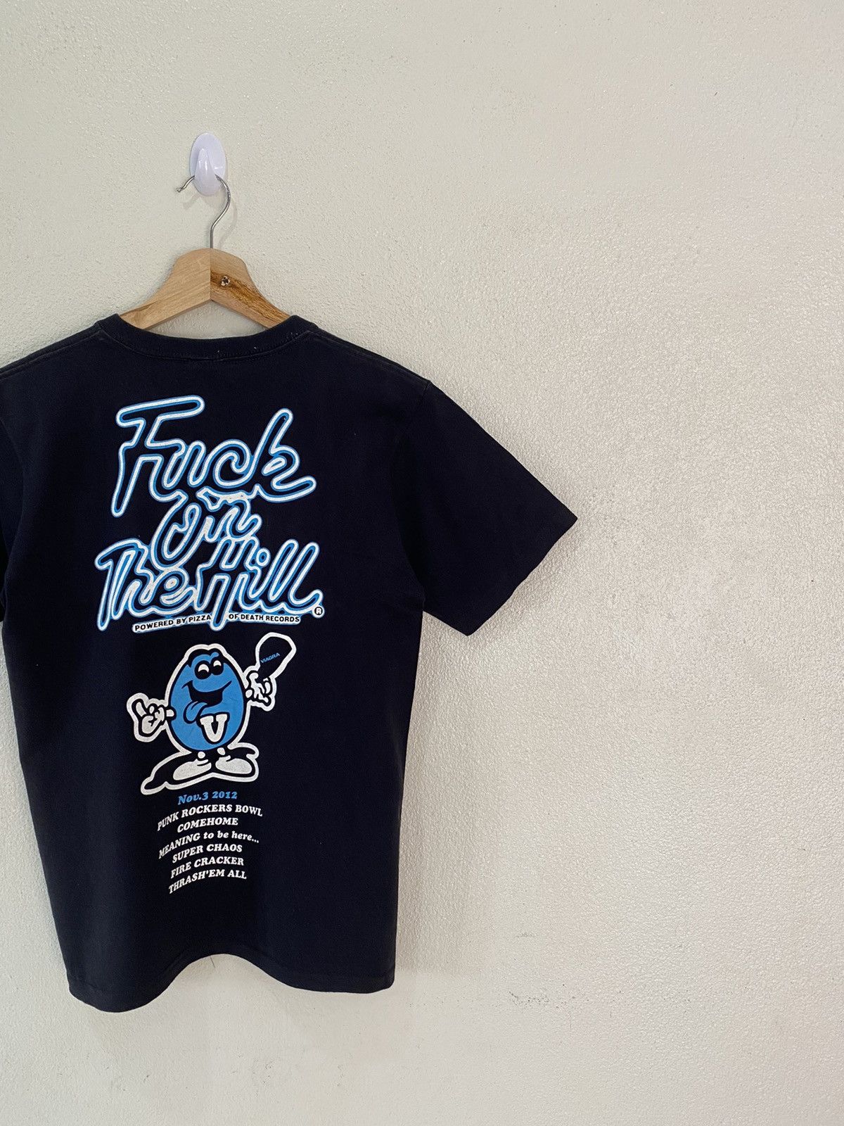 Band Tees RARE🔥FUCK IN THE HILL BY PIZZA OF DEATH RECORDS TEE Size US XS / EU 42 / 0 - 4 Thumbnail