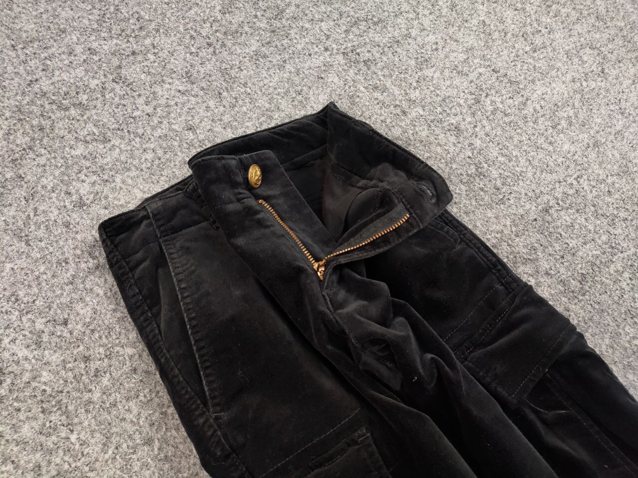 Ralph Lauren Rare Vintage Velours Denim Supply Ralph Lauren Cargo Pants Size US 27 - 13 Thumbnail