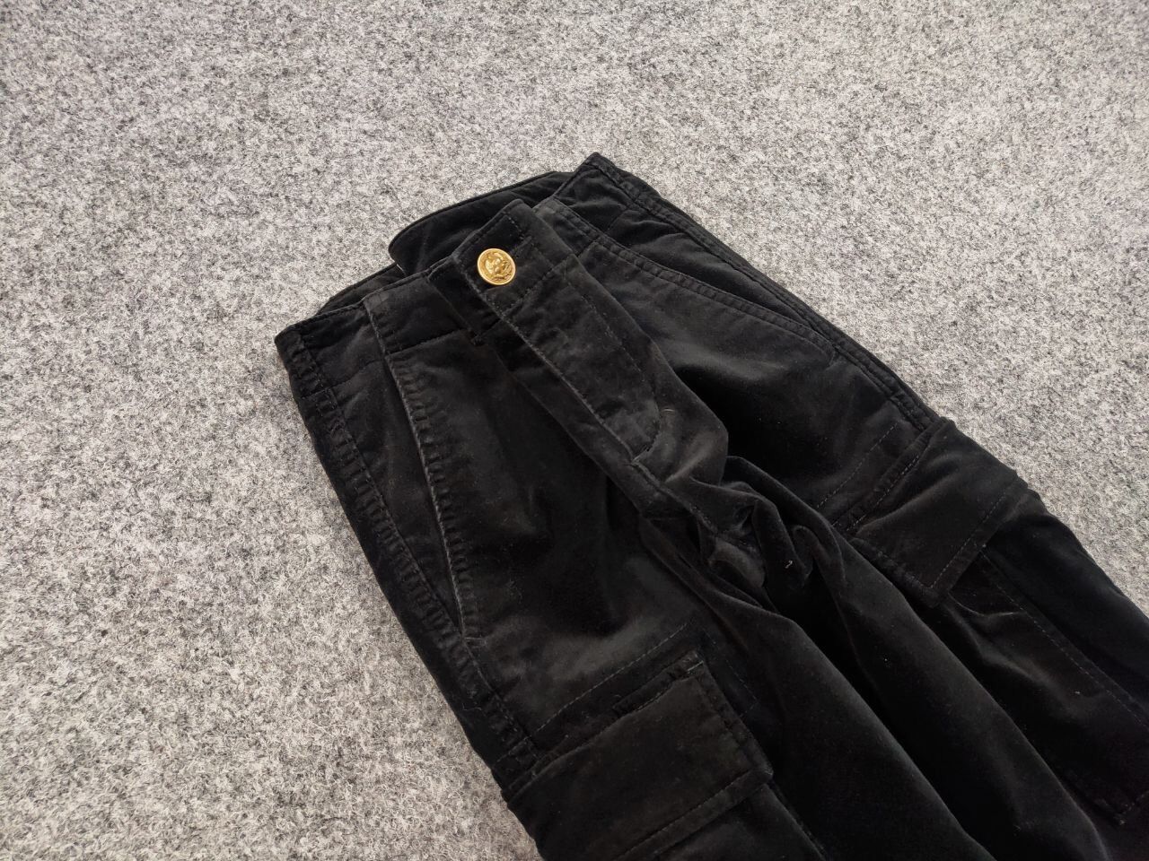Ralph Lauren Rare Vintage Velours Denim Supply Ralph Lauren Cargo Pants Size US 27 - 11 Thumbnail
