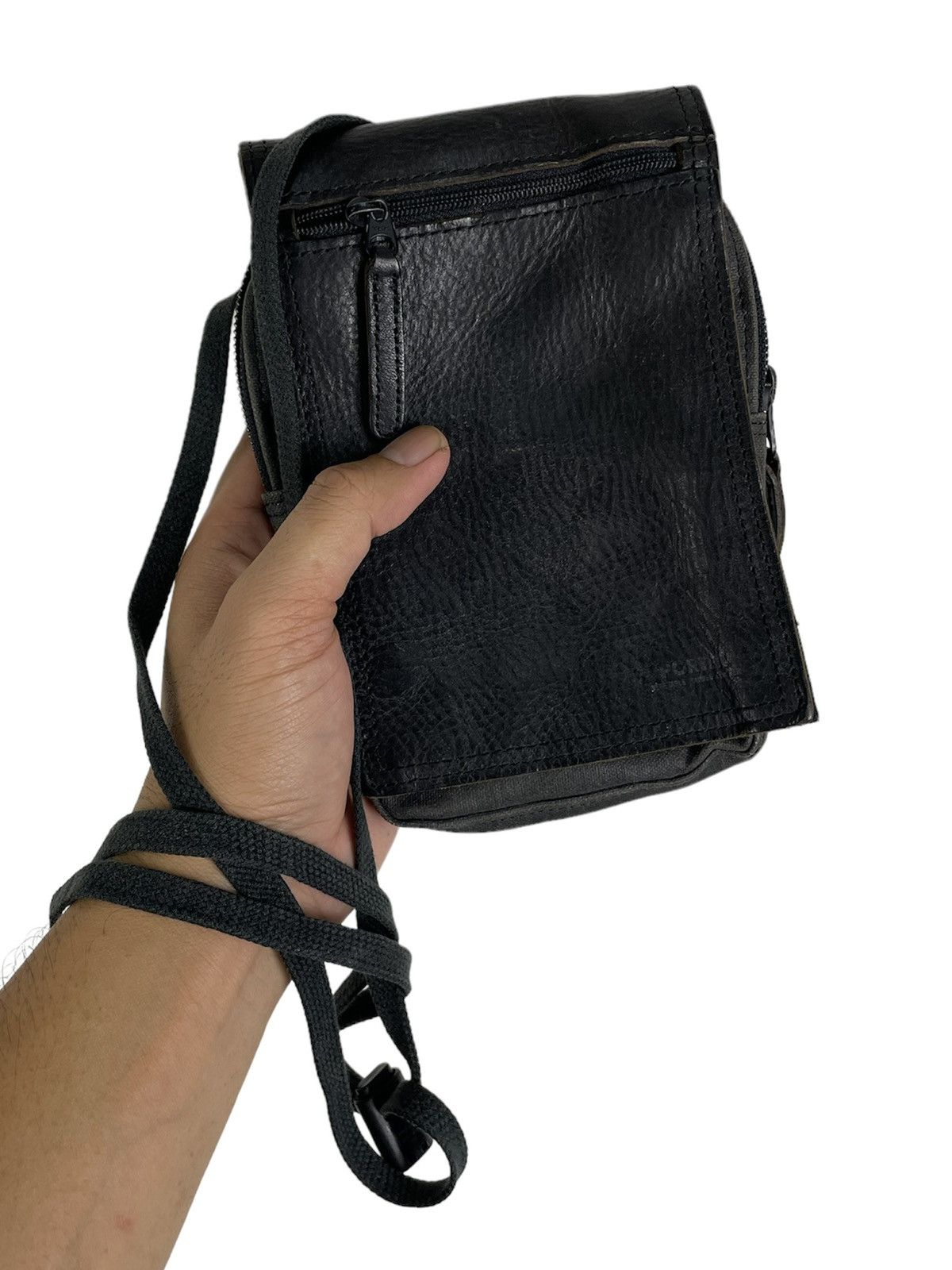 Leather Porter Yoshida Japan Vegetable Tanned Leather Crossbody Bag Size ONE SIZE - 1 Thumbnail