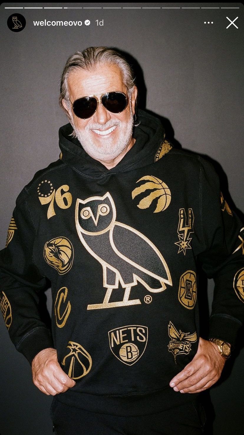 Drake XXXL 3XL OVO X NBA TEAM ICONS OG OWL HOODIE 2022 Size US XXL / EU 58 / 5 - 3 Thumbnail