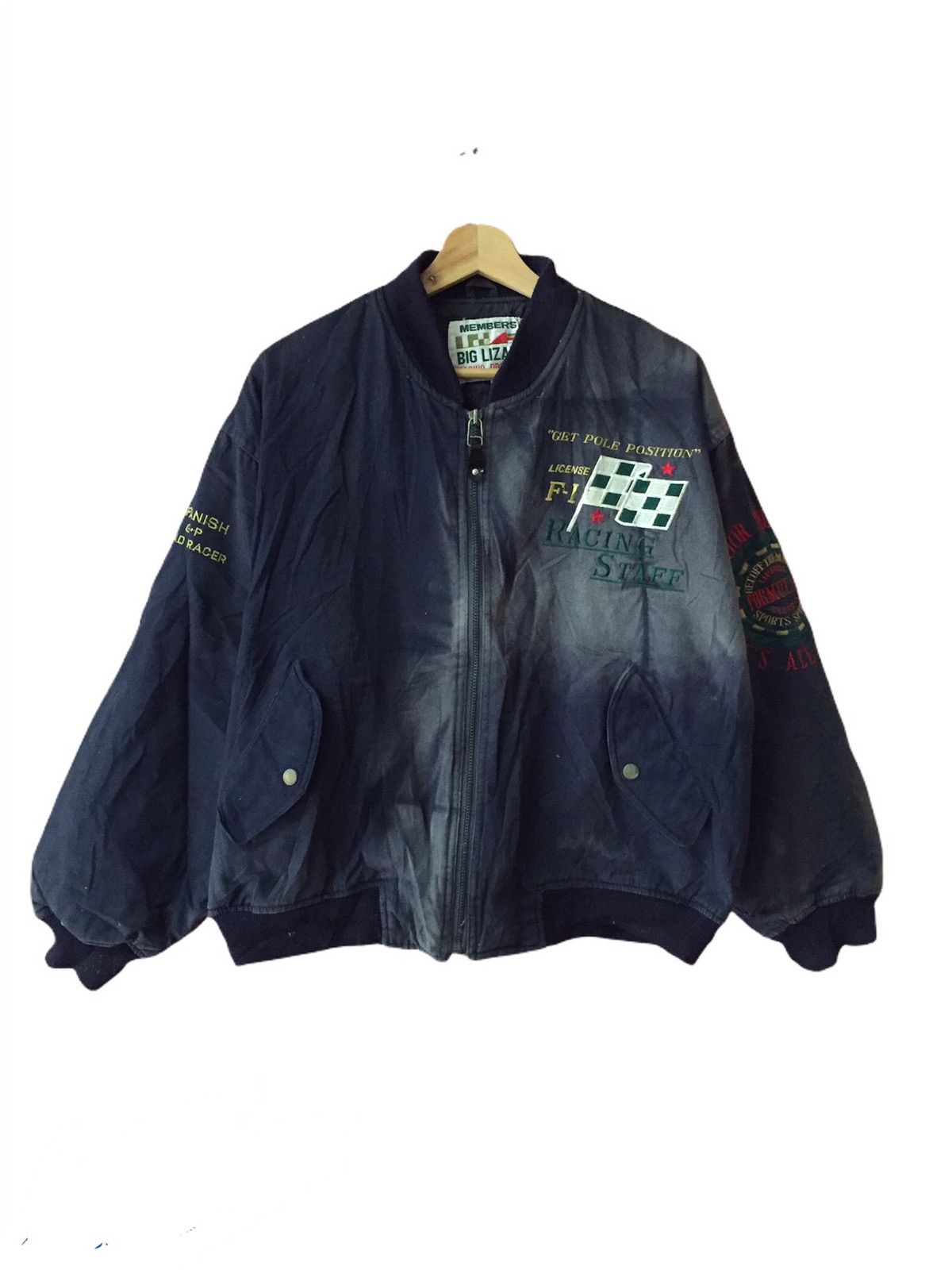 Bomber Jacket × Japanese Brand × Vintage Vintage Bomber Jacket Big ...