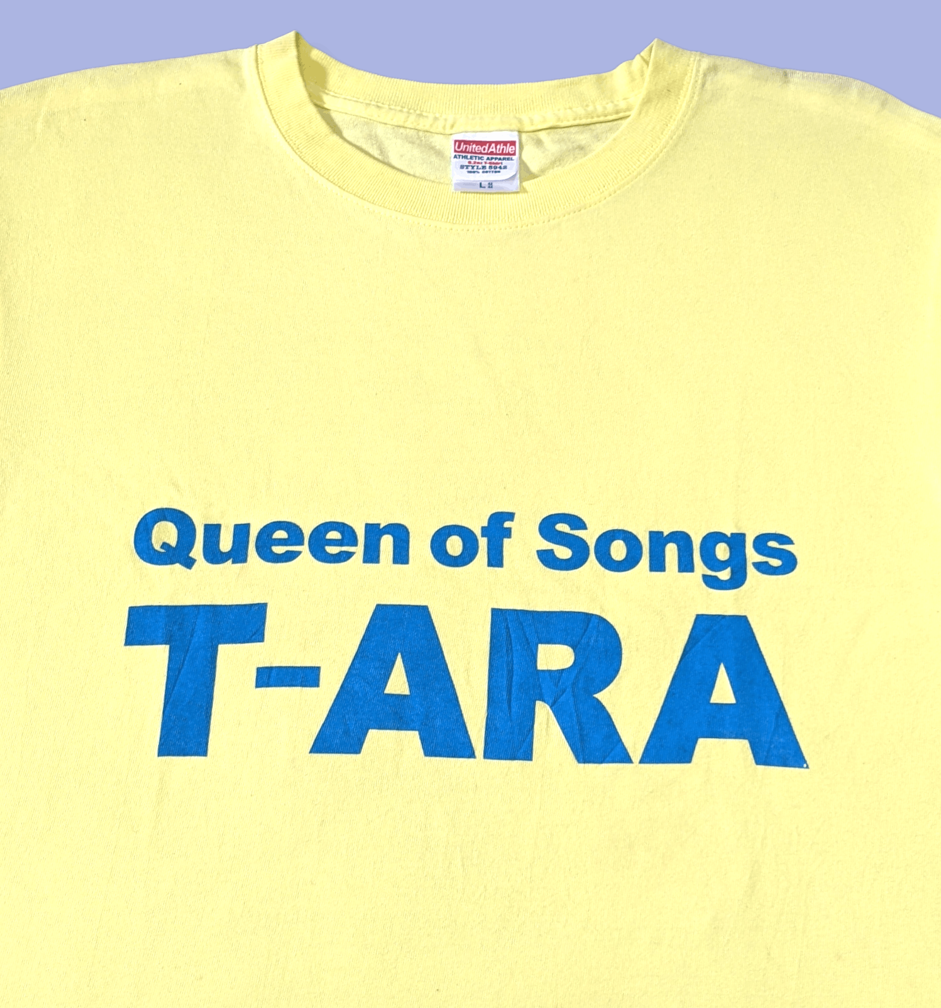 Band Tees × Japanese Brand × Vintage Vintage K Pop Korean Group T-ARA Queen of Songs T shirt Size US L / EU 52-54 / 3 - 3 Thumbnail