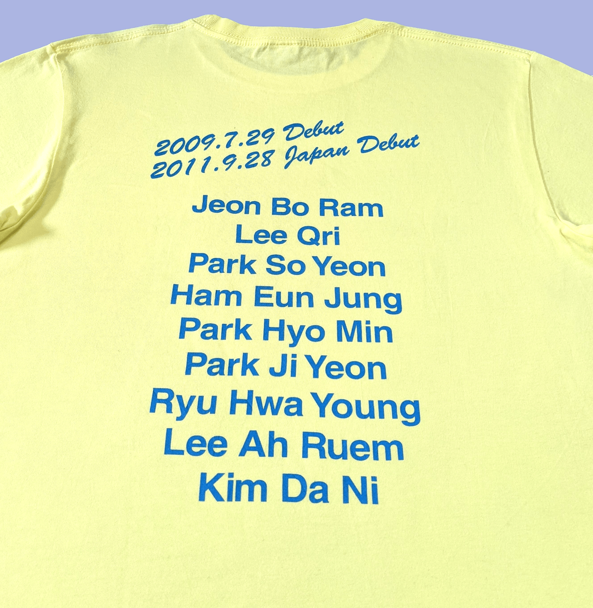 Band Tees × Japanese Brand × Vintage Vintage K Pop Korean Group T-ARA Queen of Songs T shirt Size US L / EU 52-54 / 3 - 4 Thumbnail