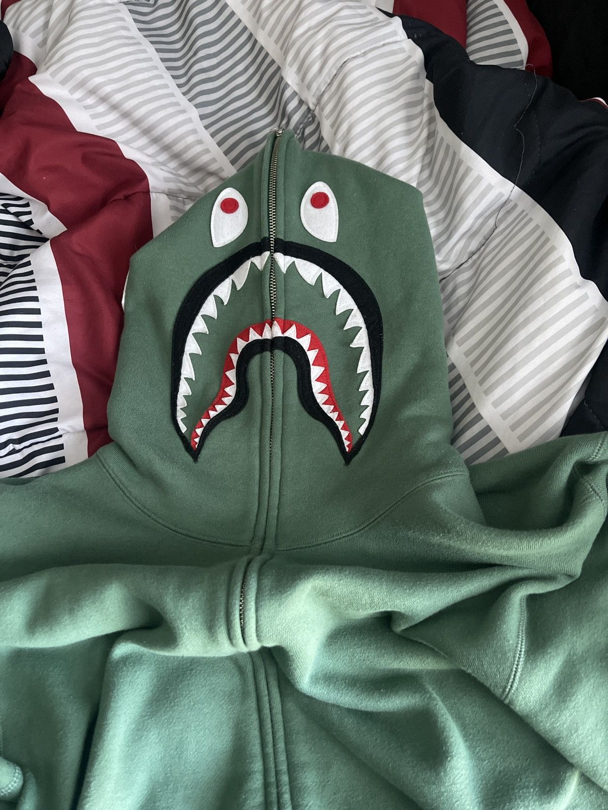 Bape Bape Double Side shark Size US XL / EU 56 / 4 - 1 Thumbnail
