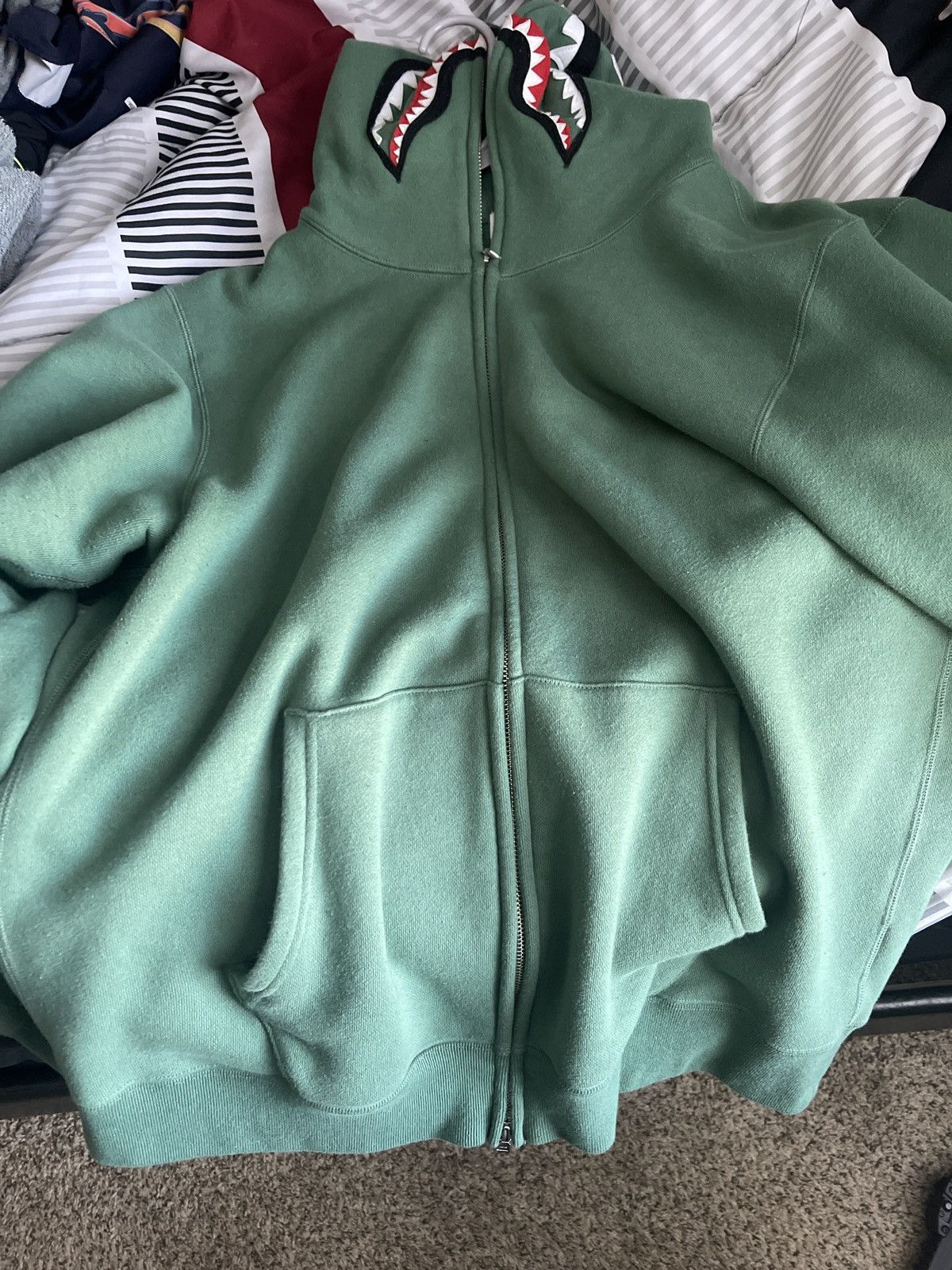Bape Bape Double Side shark Size US XL / EU 56 / 4 - 3 Thumbnail