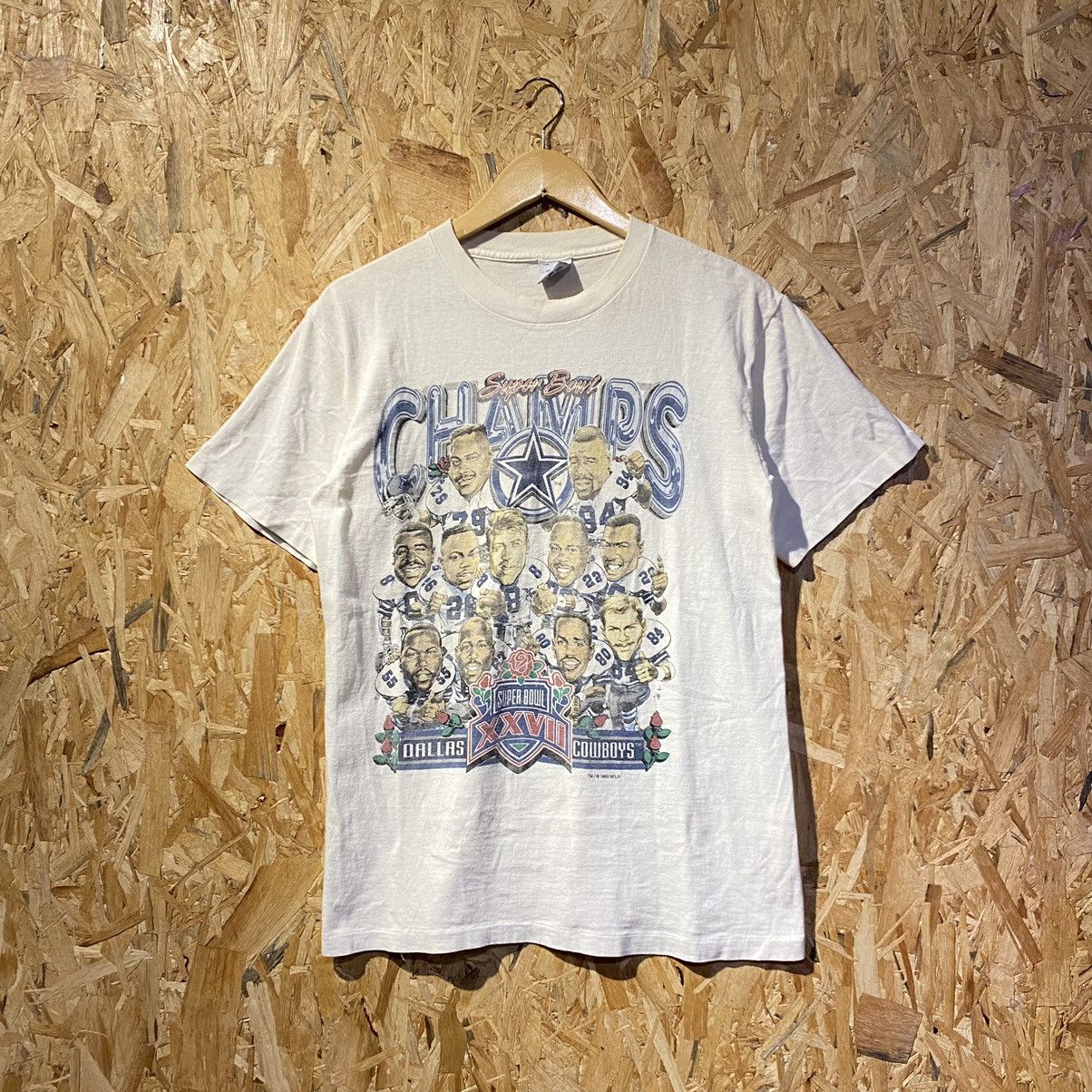 NFL × Salem Sportswear × Vintage VINTAGE 1993‼️Dallas Cowboys NFL Super Bowl Champs By Salem Size US M / EU 48-50 / 2 - 1 Thumbnail