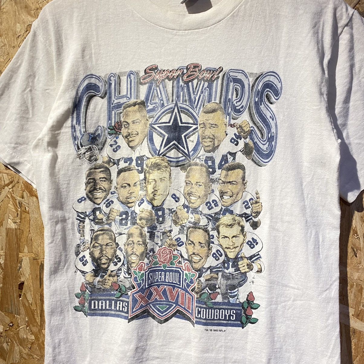 NFL × Salem Sportswear × Vintage VINTAGE 1993‼️Dallas Cowboys NFL Super Bowl Champs By Salem Size US M / EU 48-50 / 2 - 3 Thumbnail